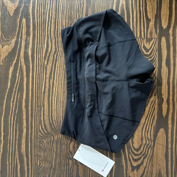 Lululemon Speed Up LR Short 2.5" Lined - black, size 6 - Picture 2 of 2
